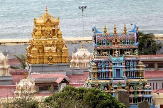 Villa Tamizh Nest - தமிழ்க்குடில் Kanyakumari Exterior foto